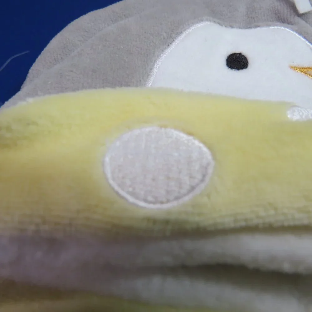 penguin winter cap fleece hat all embroidered features by grassland road